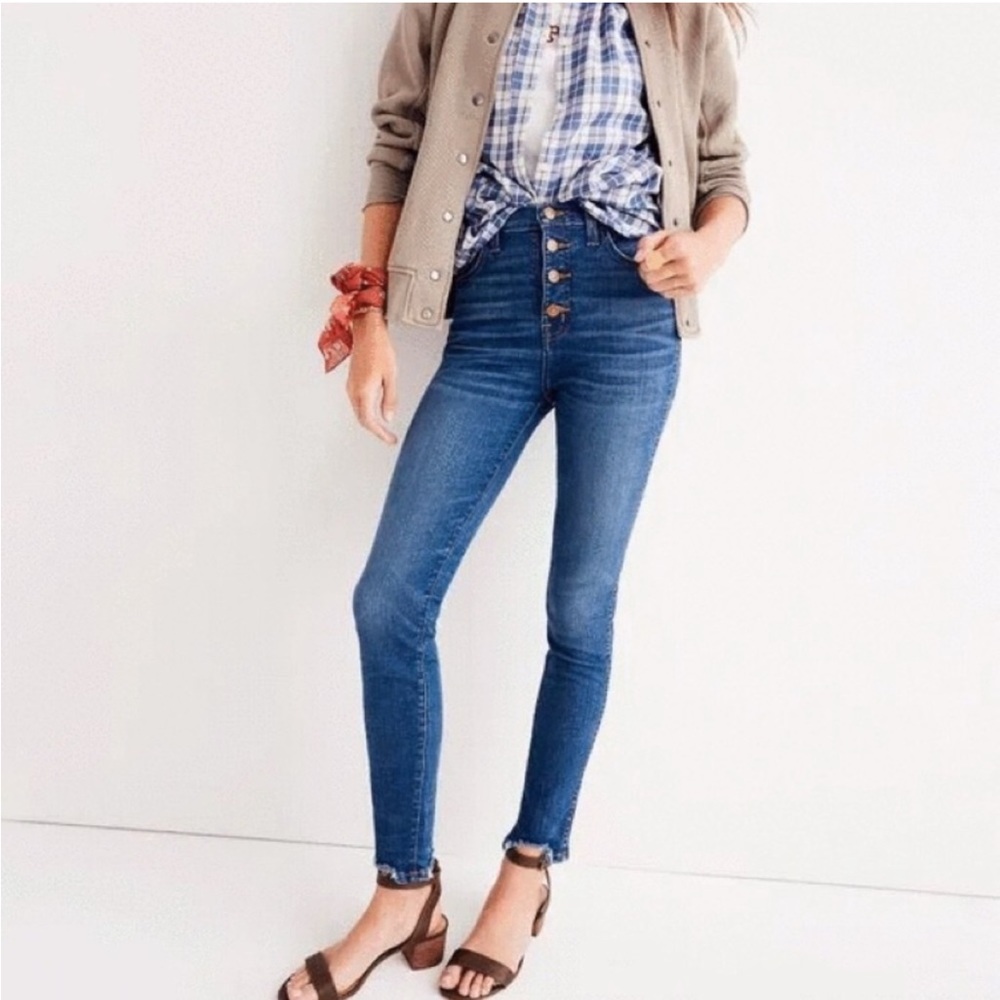 Madewell 10” High-Rise Skinny Jeans